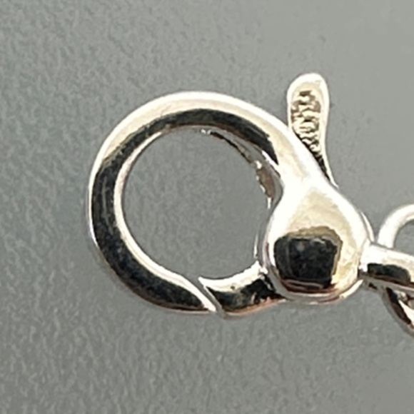 Tiffany & Co. 925 Silver Necklace Heart Pendant authentic 100% - Picture 6 of 11